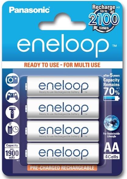 eneloop aaa rechargable 1900mah